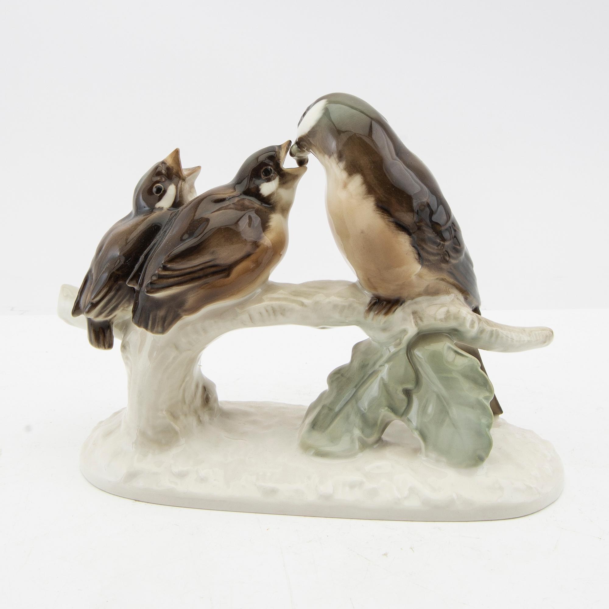 Figurines 4 pcs including TH Heidnreich Rosenthal/Hutschenreuther Germany mid-20th century porcelain.