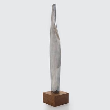 Tapio Wirkkala, a silver and rosewood vase, Kultakeskus, Hämeenlinna 1967.