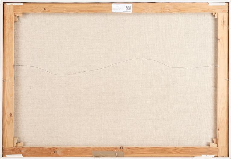 MARIE-LOUISE DE GEER-BERGENSTRÅHLE. Screentryck på duk. Sign M.L de Geer Bergenstråhle o dat 1976 o numr 47/100 cm.