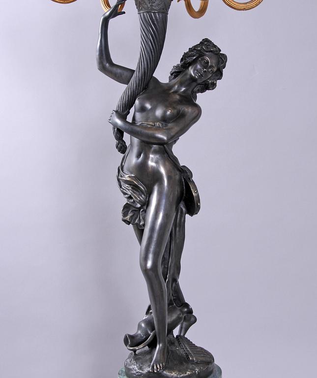KANDELABER, Louis XVI-stil. 1900/2000-tal.