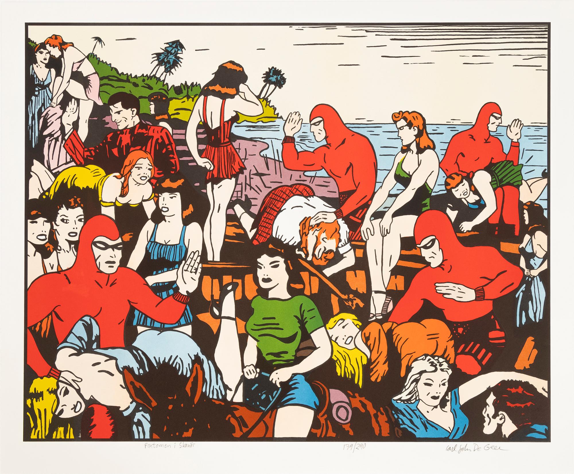 Carl Johan De Geer, ”Fantomen i Skanör”.