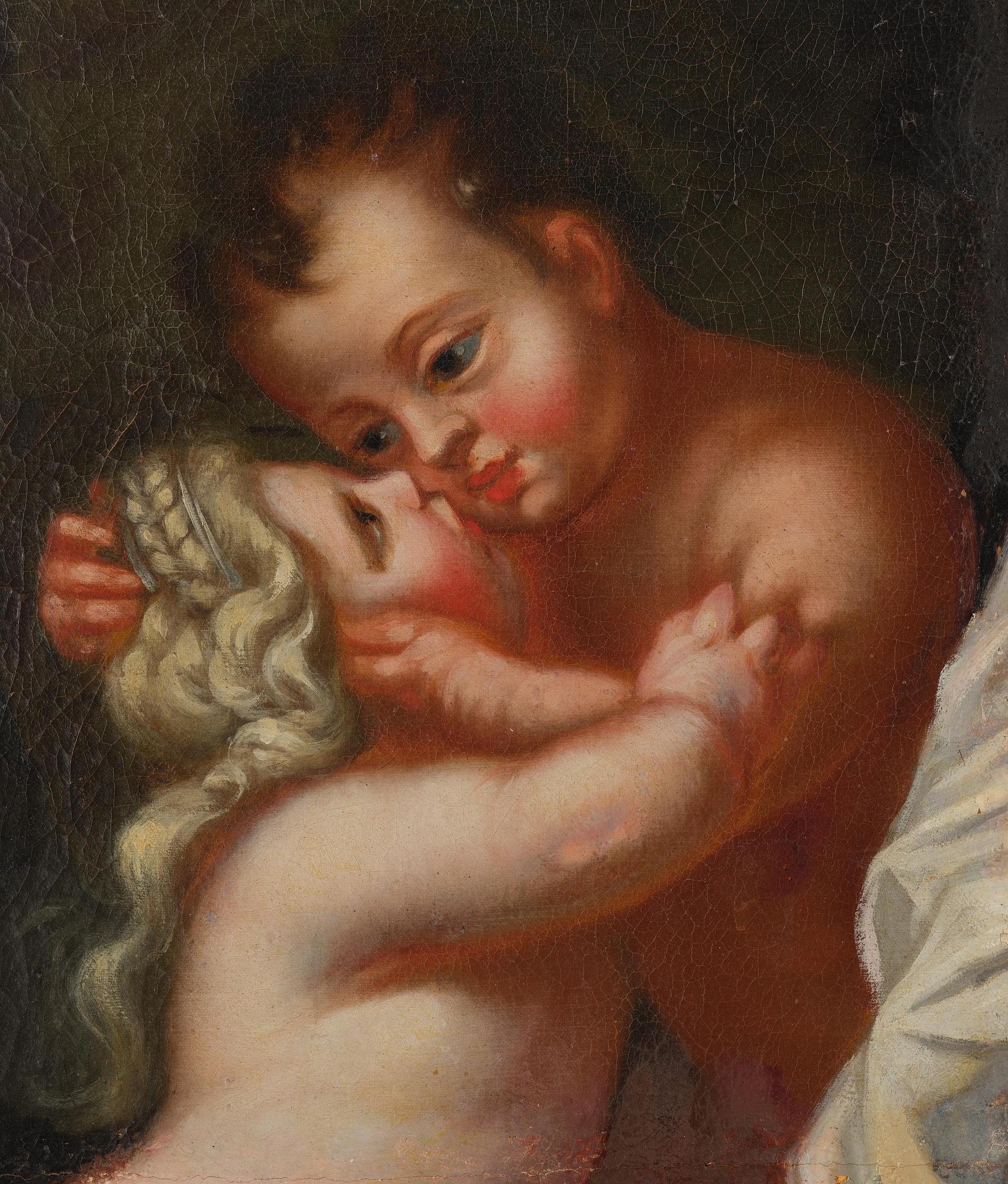 David Klöcker Ehrenstrahl, hans ateljé, Caritas, Allegori över kärleken.