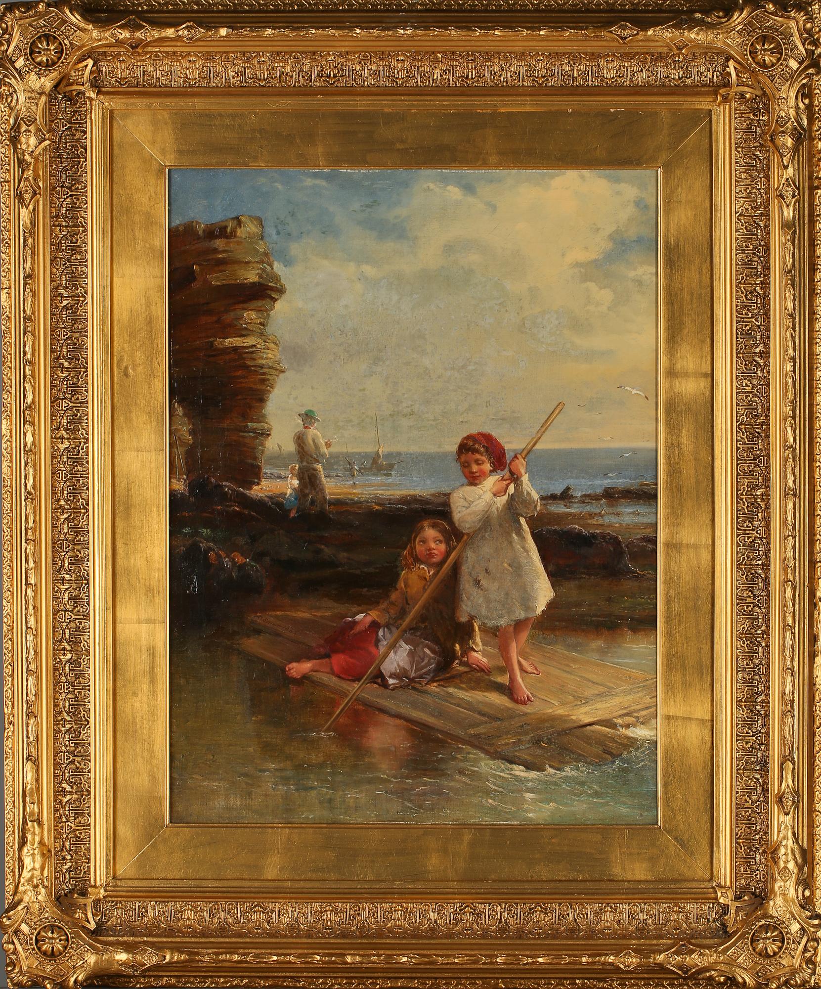 ELLIOT ROBINSON, tillskriven, olja på duk, signerad och daterad 1865?.