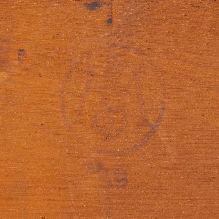 A 3-piece nesting table, SMI, Kvillsfors Möbler, Kvillsfors, second half of the 20th Century.