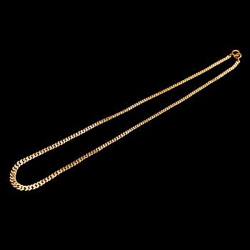 COLLIER, 18 k guld. Vikt ca 13 g.