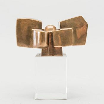 JOSÉ LUIS SANCHEZ, skulptur signerad och numrerad 1000/813 polerad brons.