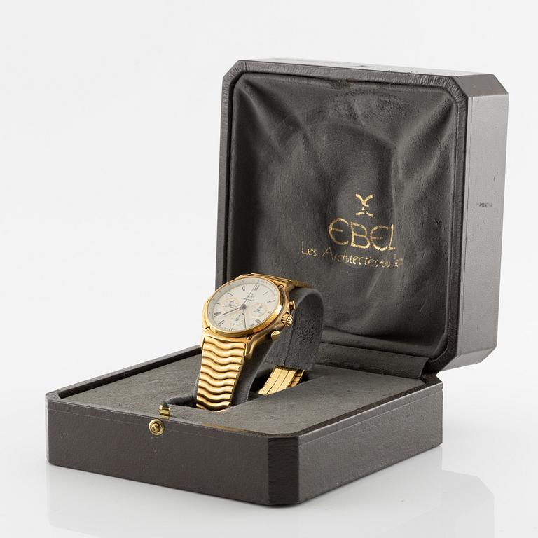 Ebel, 1911 Sports Classic, chronograph, "El Primero", "Miami Vice", ca 1987.