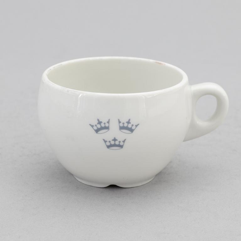 A collection of items from The Swedish America Line.