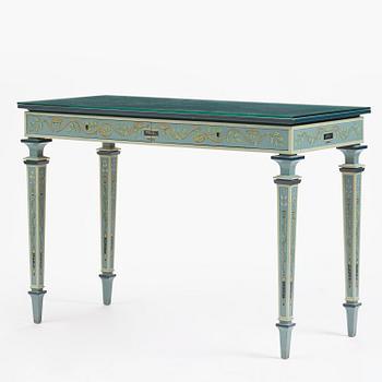 Carl Malmsten, a Swedish Grace console table, cabinetmaker Albin Johansson, Stockholm, for Villa Kvikkjokk, 1927.