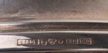 LJUSSTAKAR, 2+1 st, silver, CESON 1974-78.