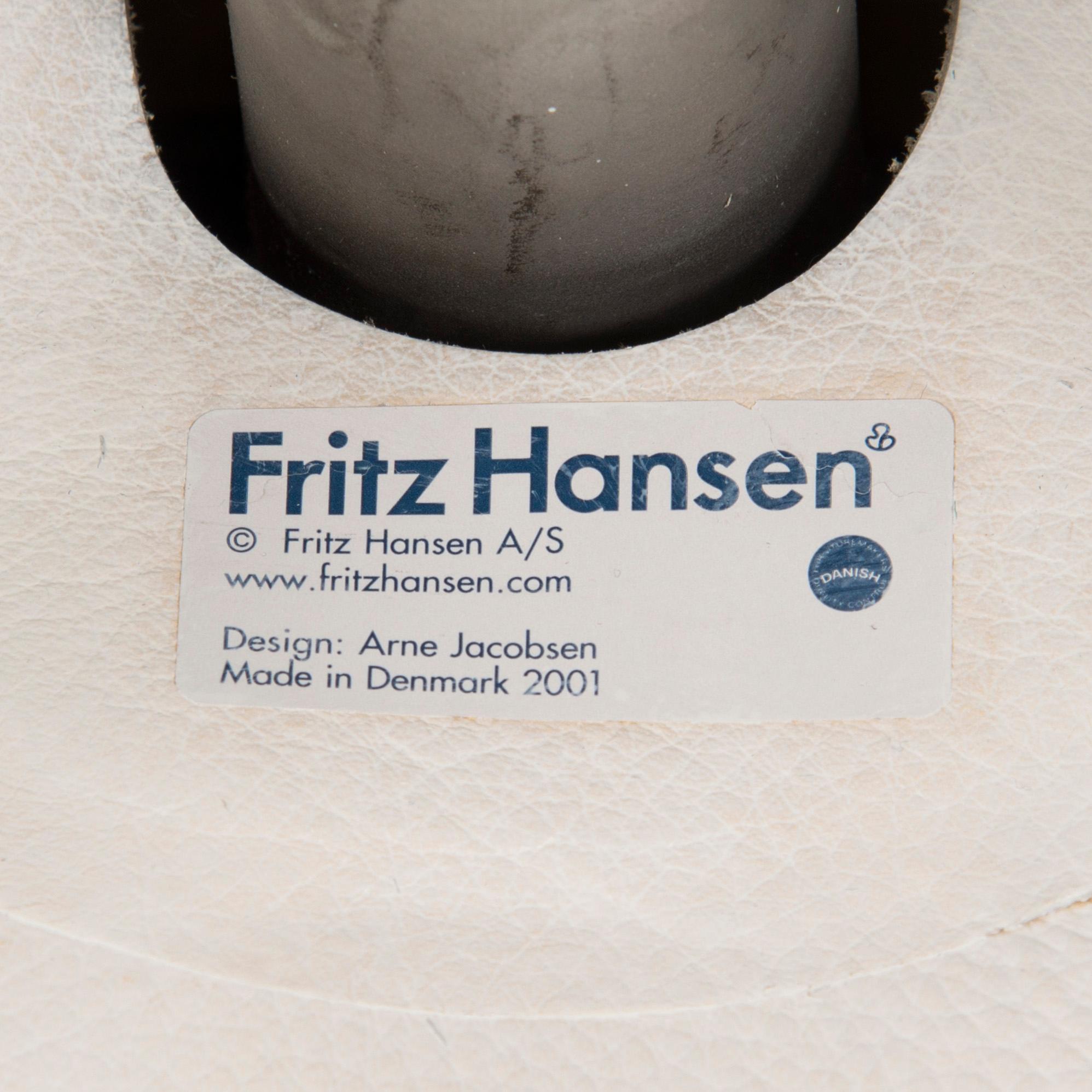 Arne Jacobsen, 'The Egg Chair', designed for Fritz Hansen, Denmark, 2001.