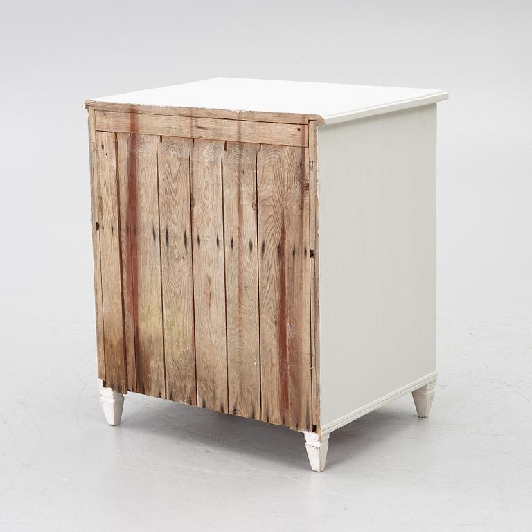 Chest of drawers/cabinet, Gustavian style, mid-20th century.