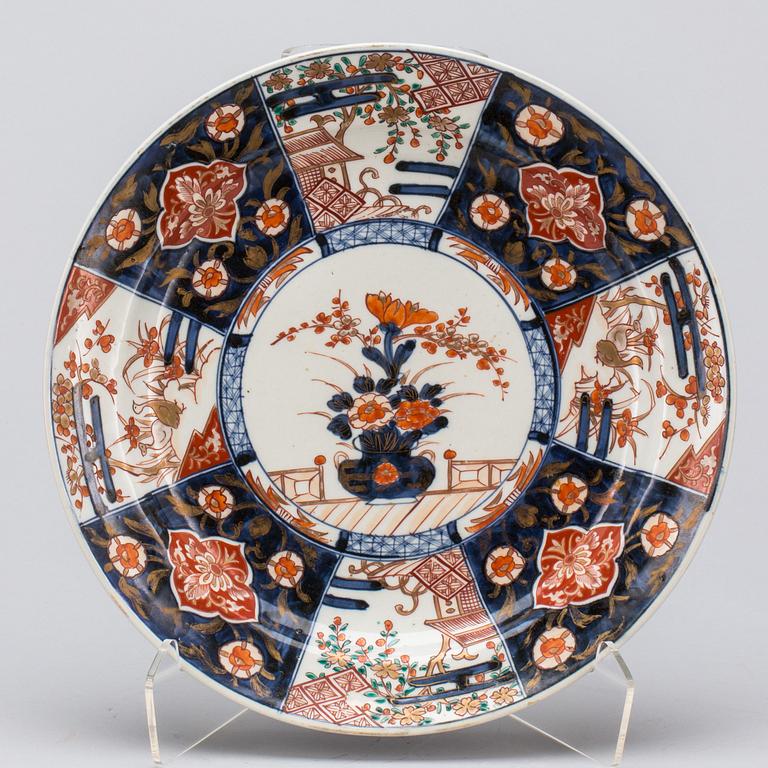 FAT, porslin, Imari, Japan 1800-tal.