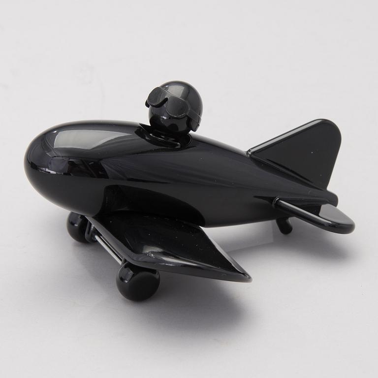The airliner 'Jetliner Black' by Ulf Hansen for Playsam, Sweden.