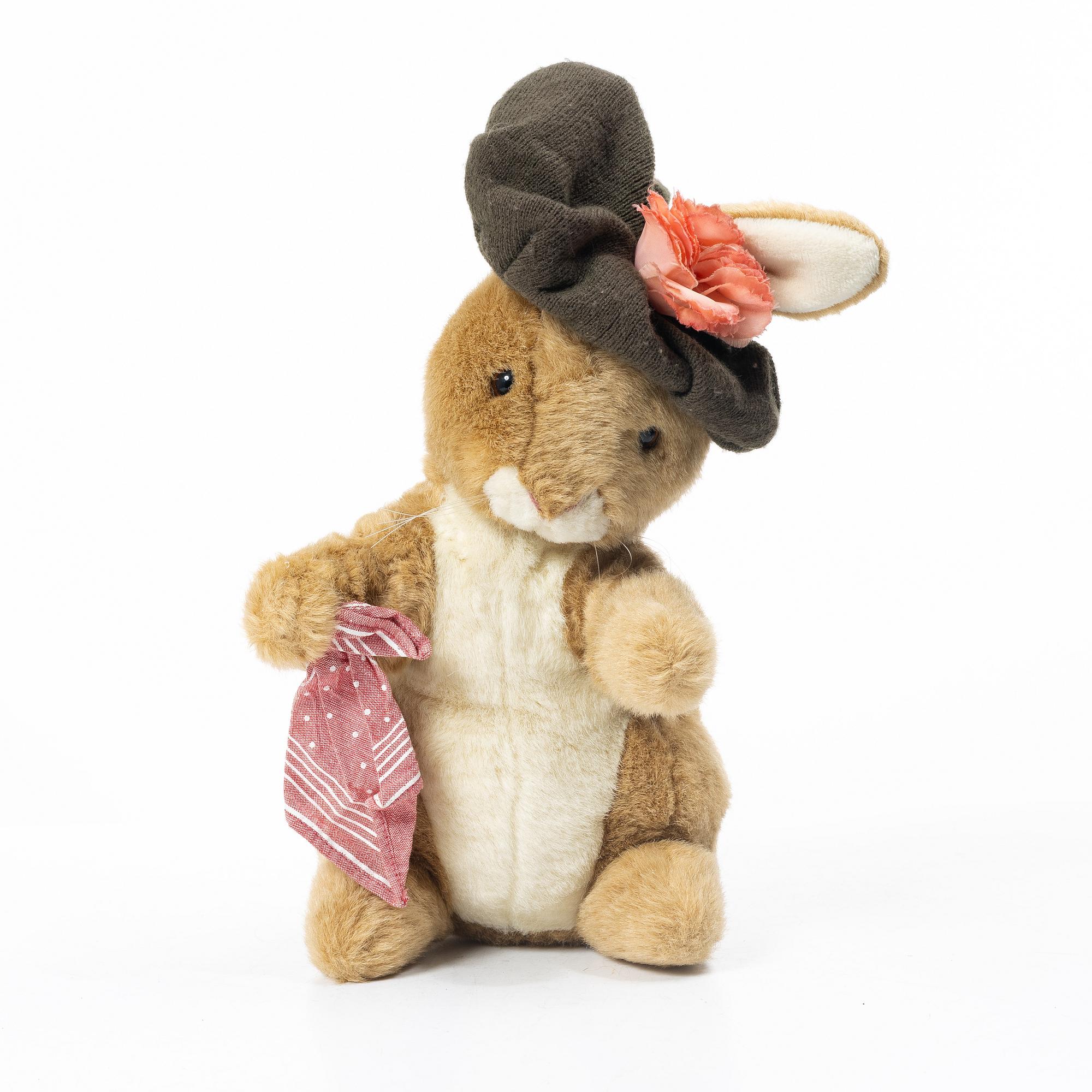 Steiff, leksaksdjur, 7 + 1 st, 1900-talets andra hälft.