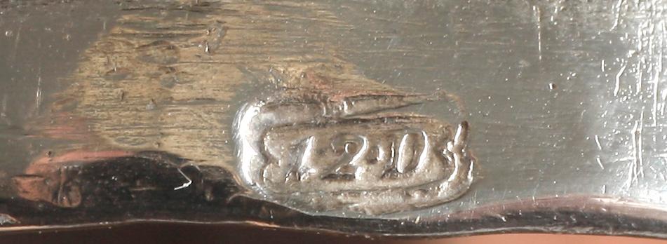 MOCCAKANNA/KAFFEKANNA, silver. Danzig, rokoko 1700-tal. Tot 308gr.