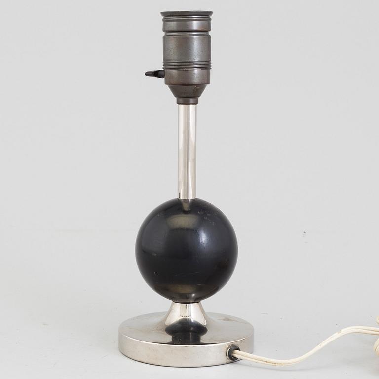 An art deco table lamp, 1930´s.