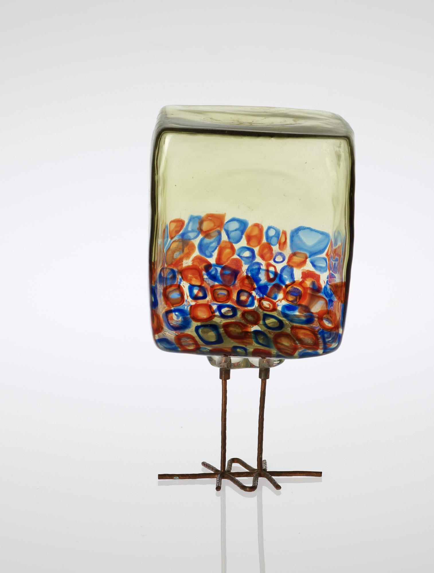 ALESSANDRO PIANON, fågel, "Pulcino", Vistosi, Italien 1960-tal, modell S 191.