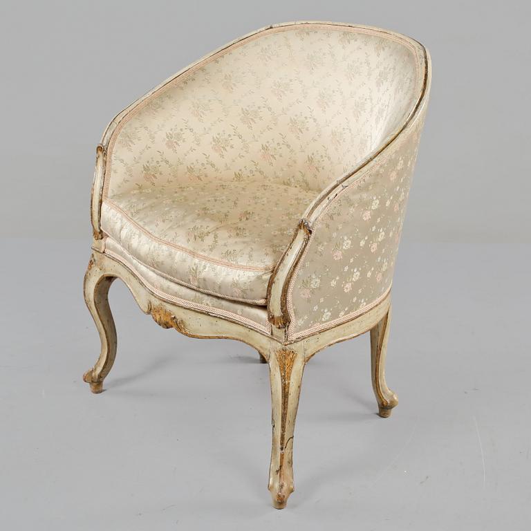 BERGÈRE, Louis XV-stil, 1800-tal.