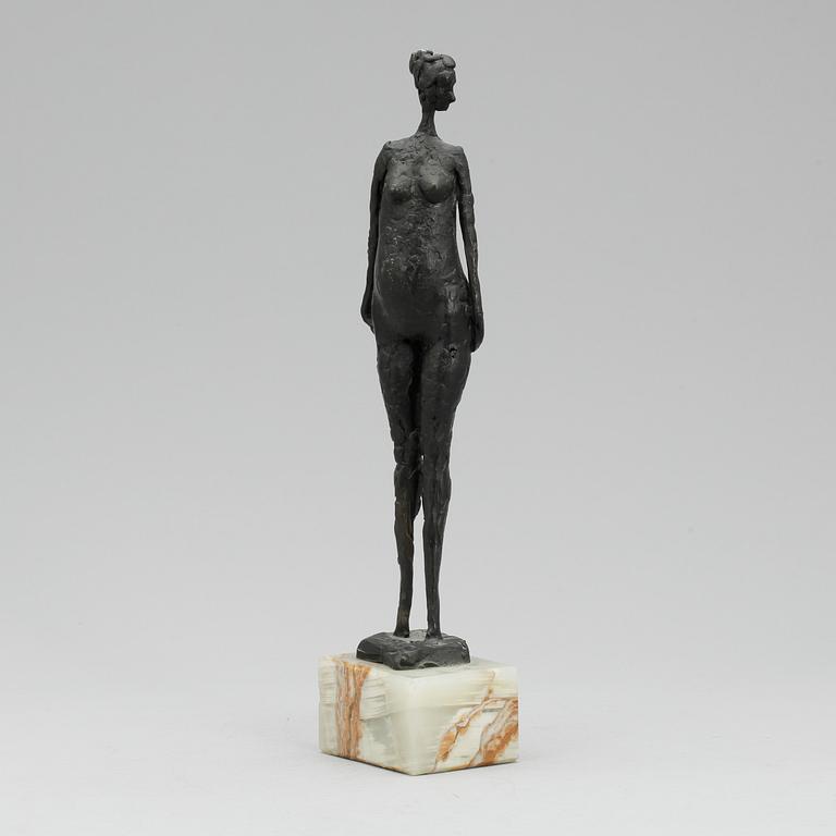 SKULPTUR, brons, okänd konstnär, signerad, 1900-tal.