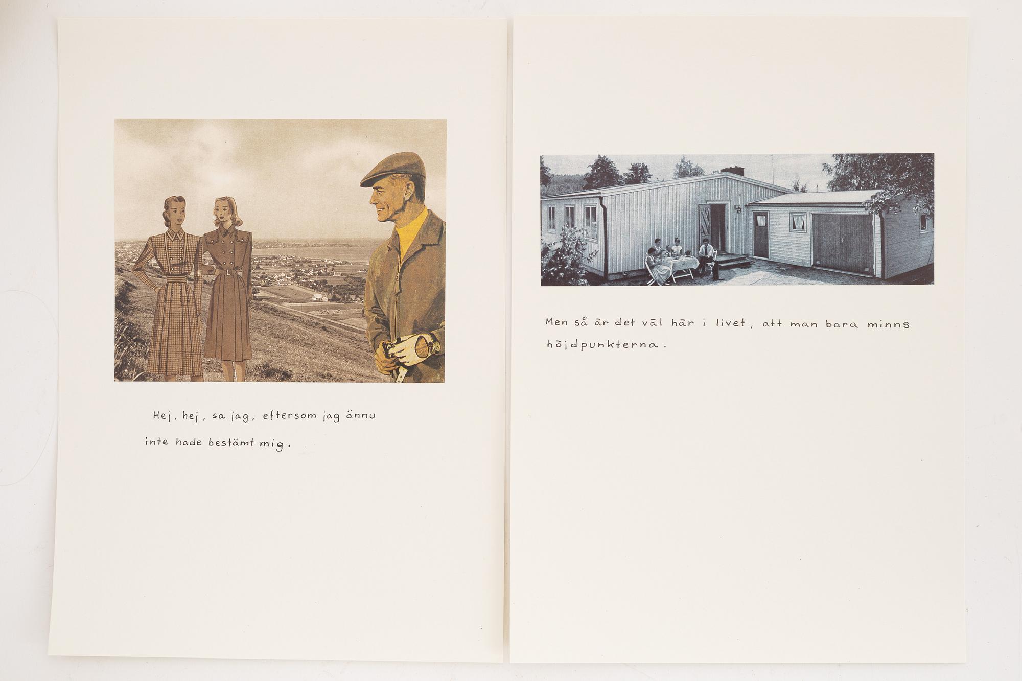 Jan Stenmark, portfolio signerad numrerad 206/500 med 16 grafiska blad.