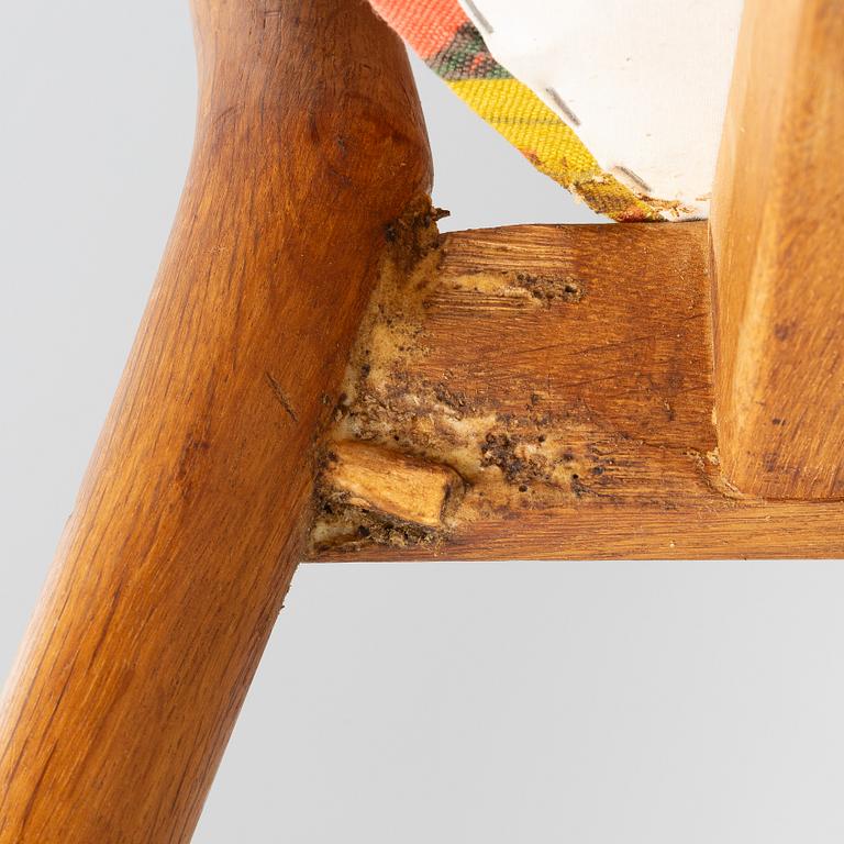 Jörgen & Nanna Ditzel, a pair of 'Kitani ND-01' armchairs, Willadsen, Vejen, Denmark, 1950s.