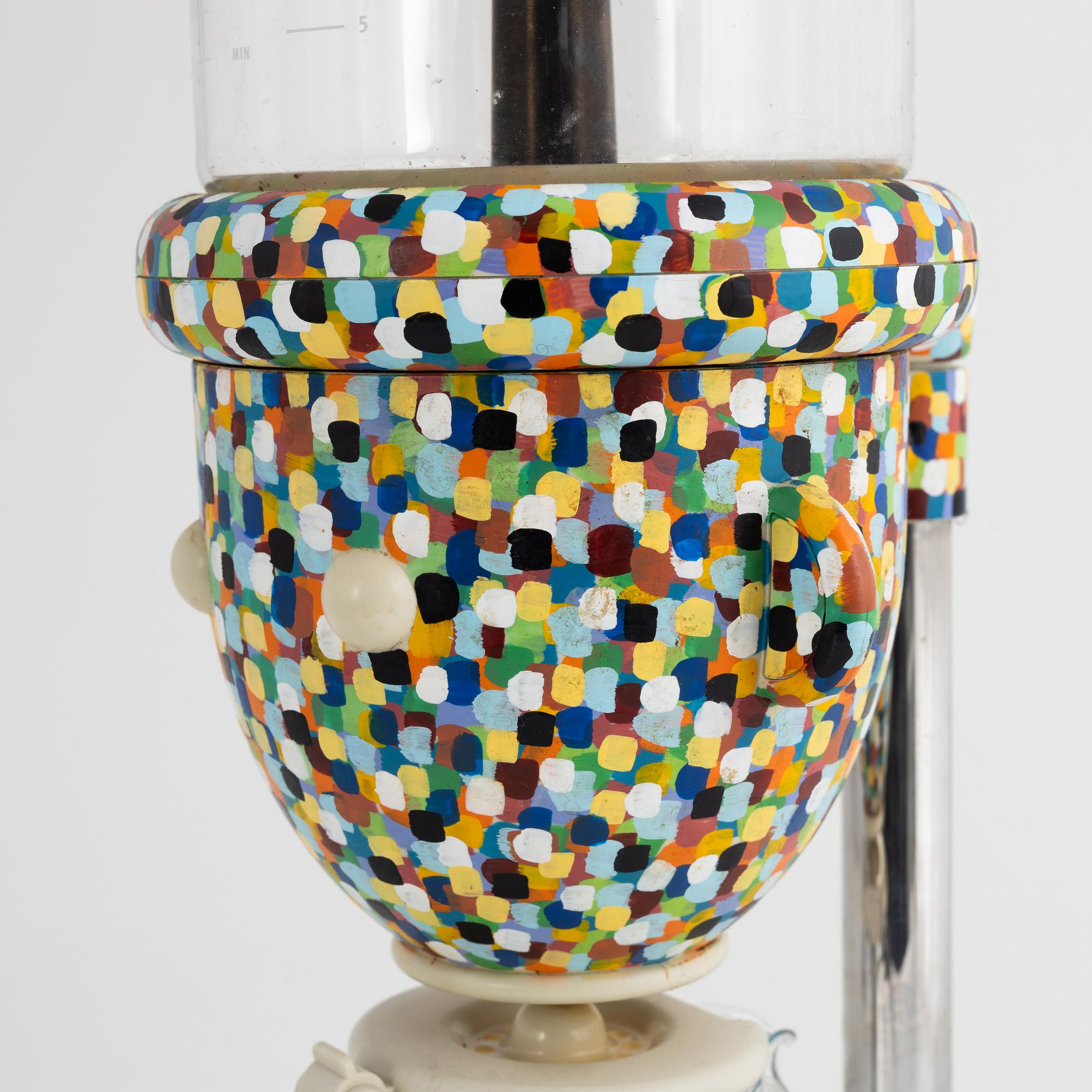 Alessandro Mendini, coffee maker, model 'AM29', Alessi, Italy 2005.