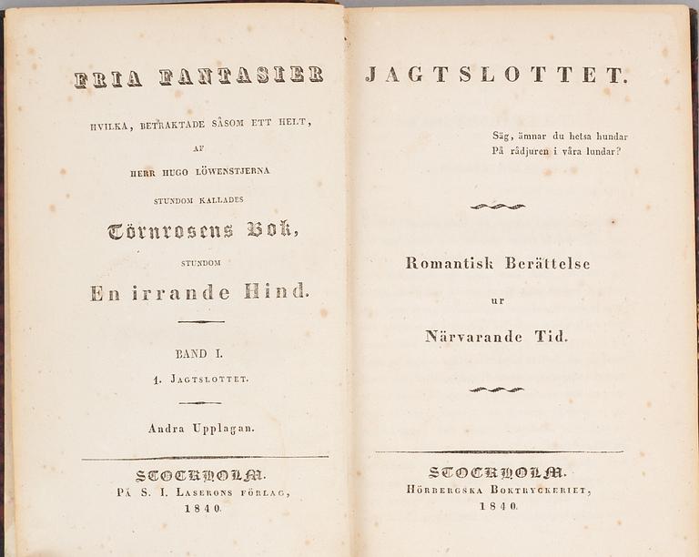 Almquist: Törnrosens bok (6 vol).