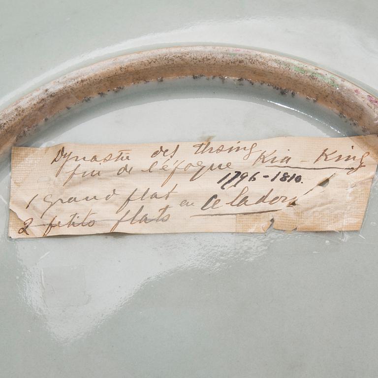 FAT, porslin, Kina 1800-talets första hälft.