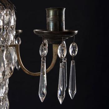 TAKKRONA, gustaviansk stil, 1800-talets senare hälft. Höjd 104 cm.