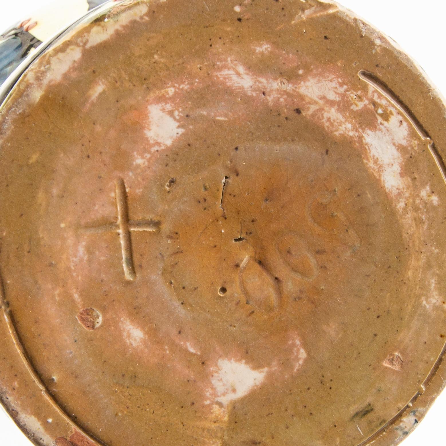 Vases 4 pcs Annashaab ceramic factory Denmark 1910s/1920s glazed pottery.