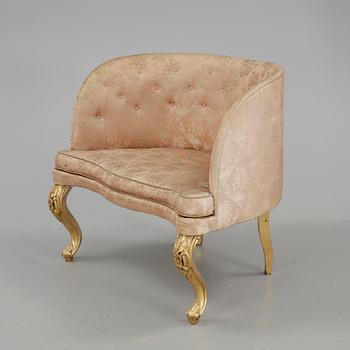 KUNGLIG SOFFA, nyrokoko, 1800-talets andra hälft.
