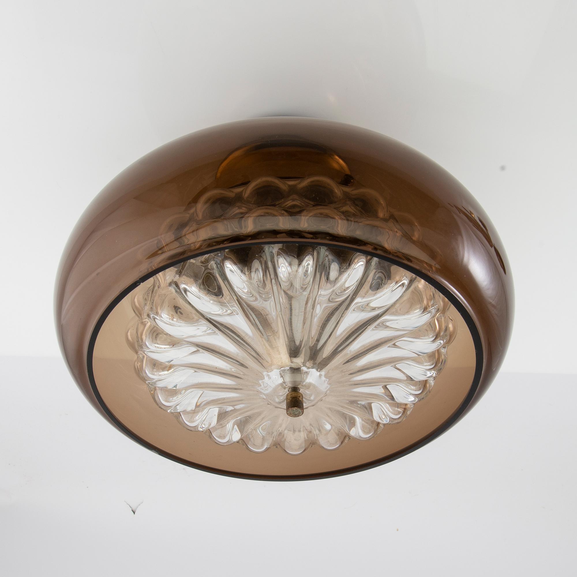 Carl Fagerlund, plafond "Bubblan" Orrefors sent 1900-tal.