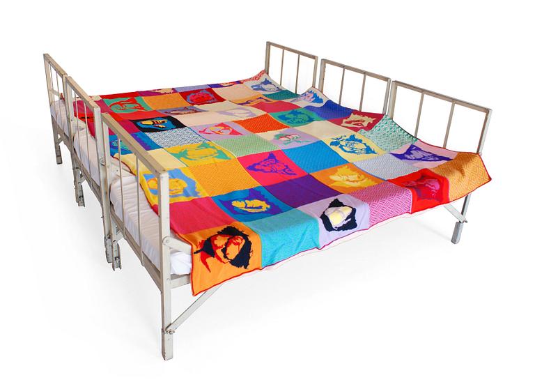 Rebecca Scott, "Imperail size blanket for the developing countries", 1992.