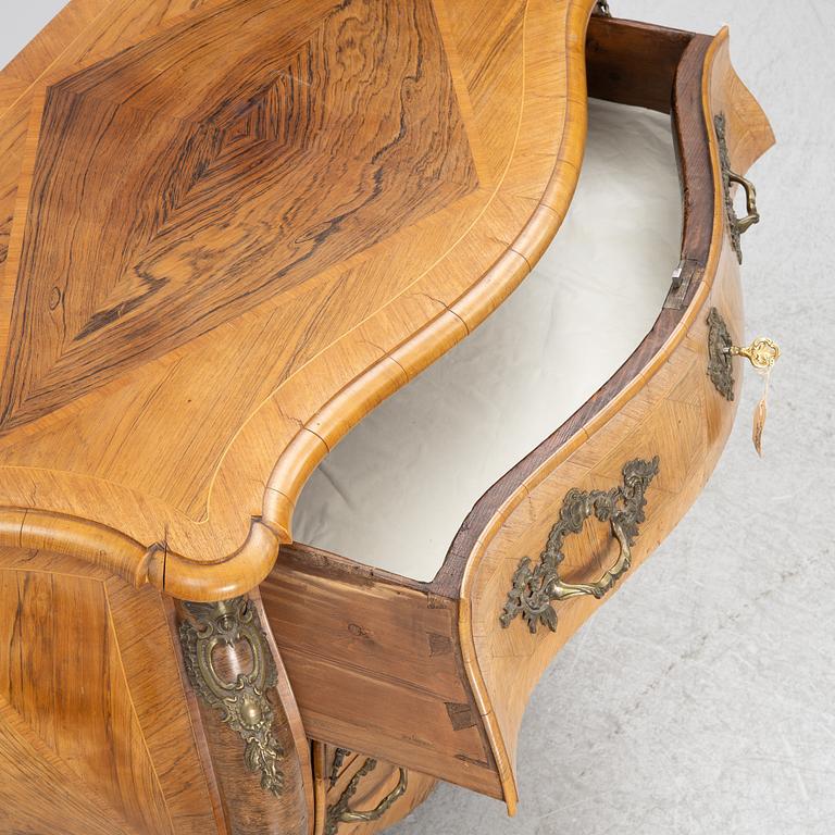 A Rococo chest of drawers, secon half of the 18th century.