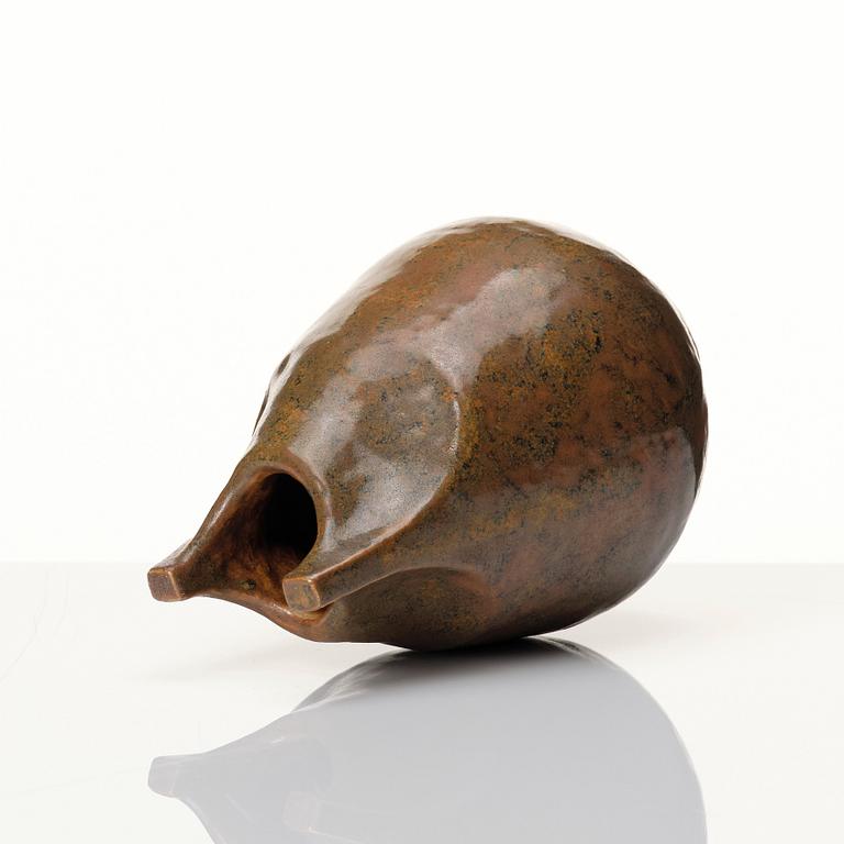 Anders & Bess Wissler, a stoneware vase, Ateljé Solklinten, Mariefred, Sweden 1915.