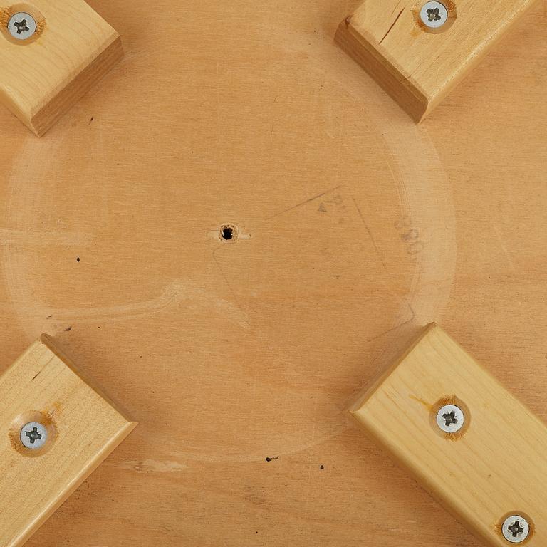 Alvar Aalto, stools, 4 pcs, model 60E, late 20th century.