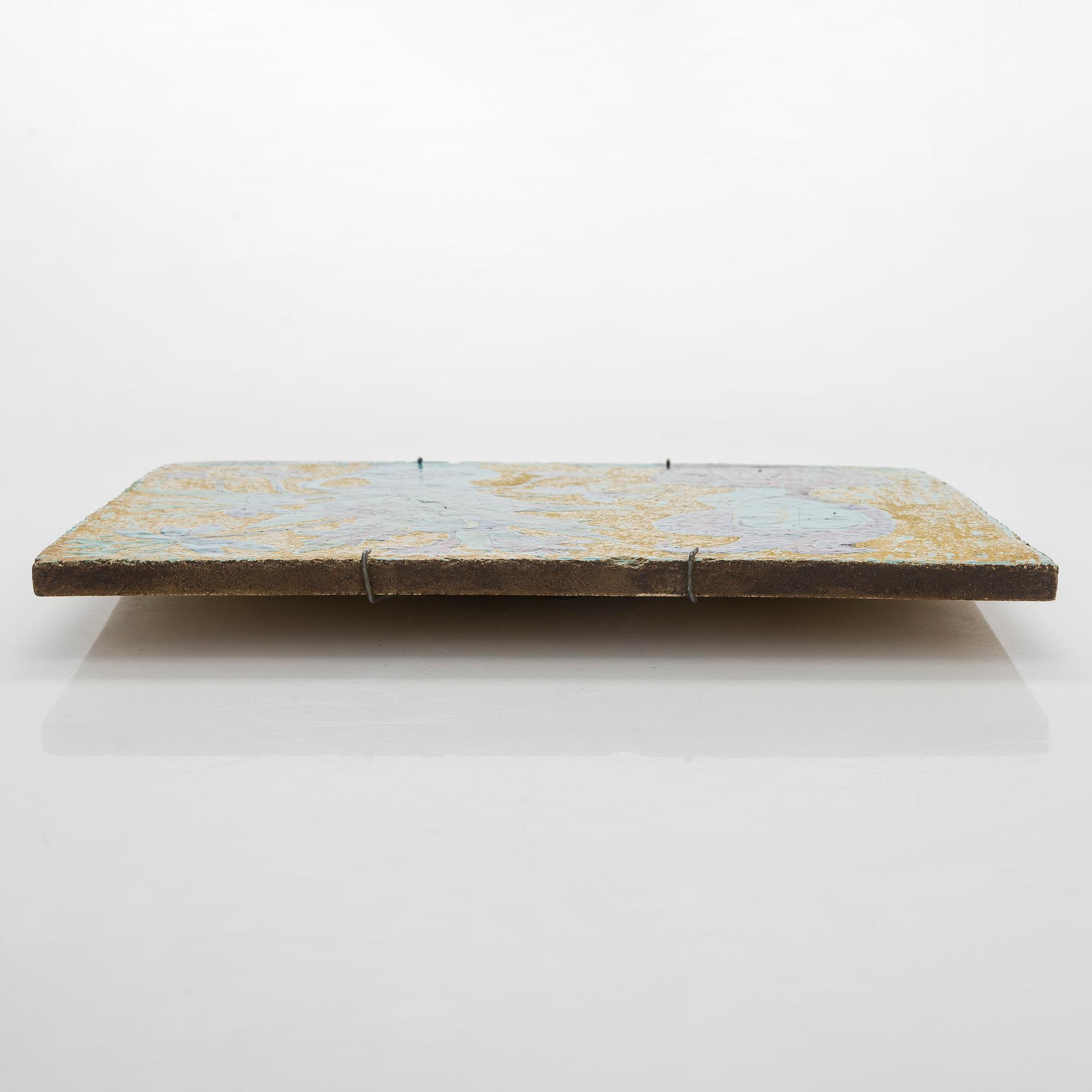 Birger Kaipiainen, a 1940s wall relief, signed Kaipiainen.