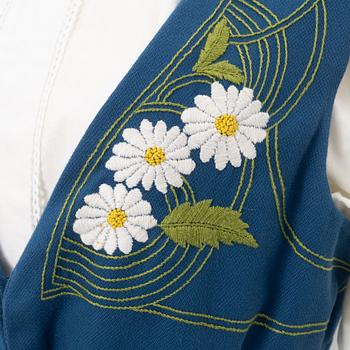 A Swedish folklore costume, end of the 20th century.