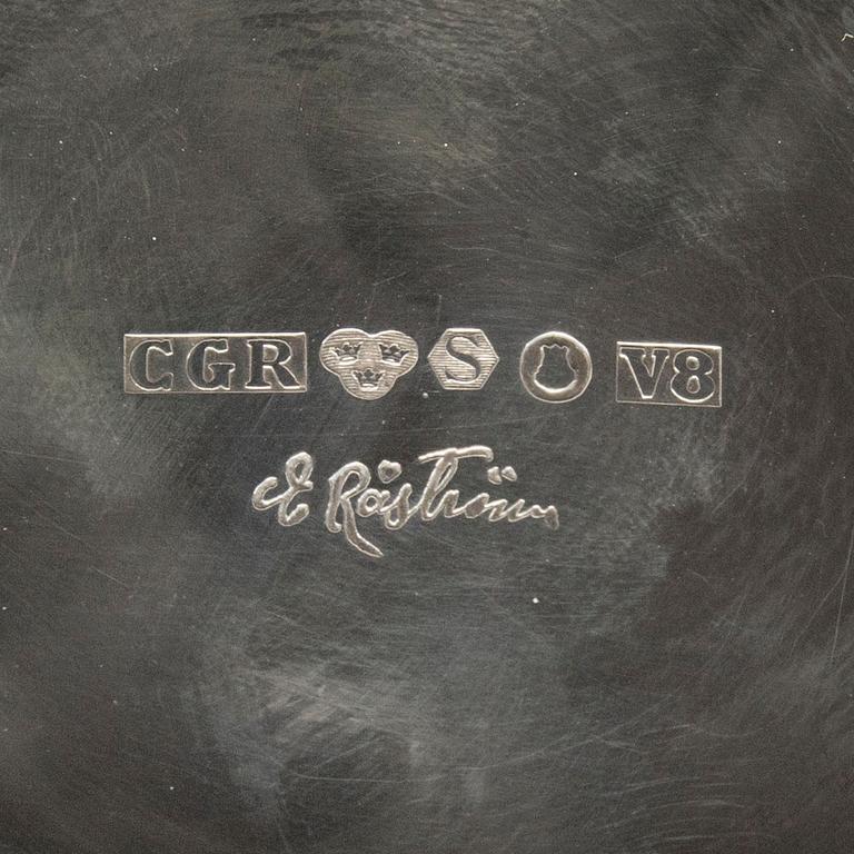ERIC RÅSTRÖM, silver, bägare,  CGR, Stockholm 1947.