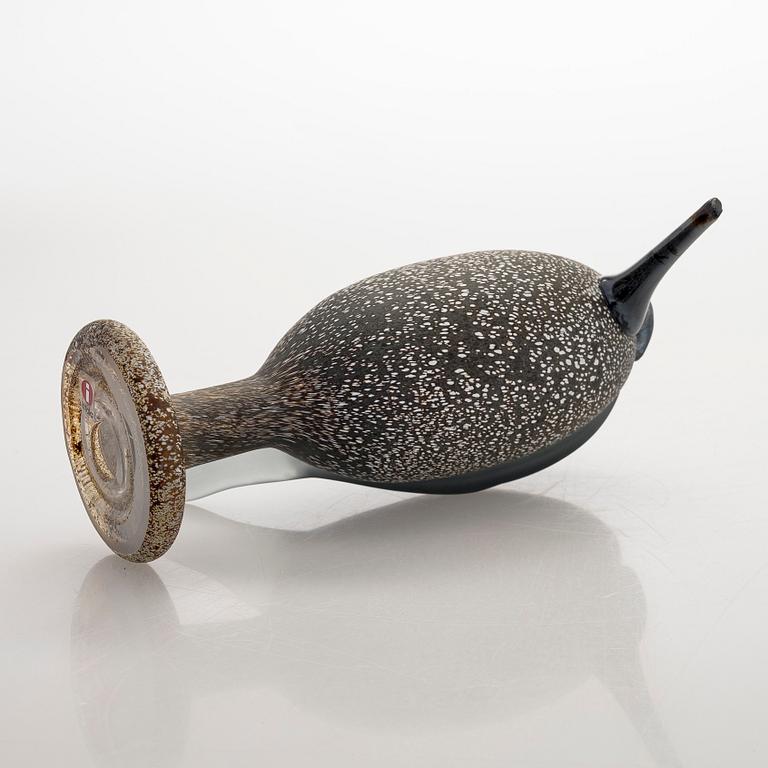 Oiva Toikka, glasfågel, "Heron", signerad O. Toikka Nuutajärvi.