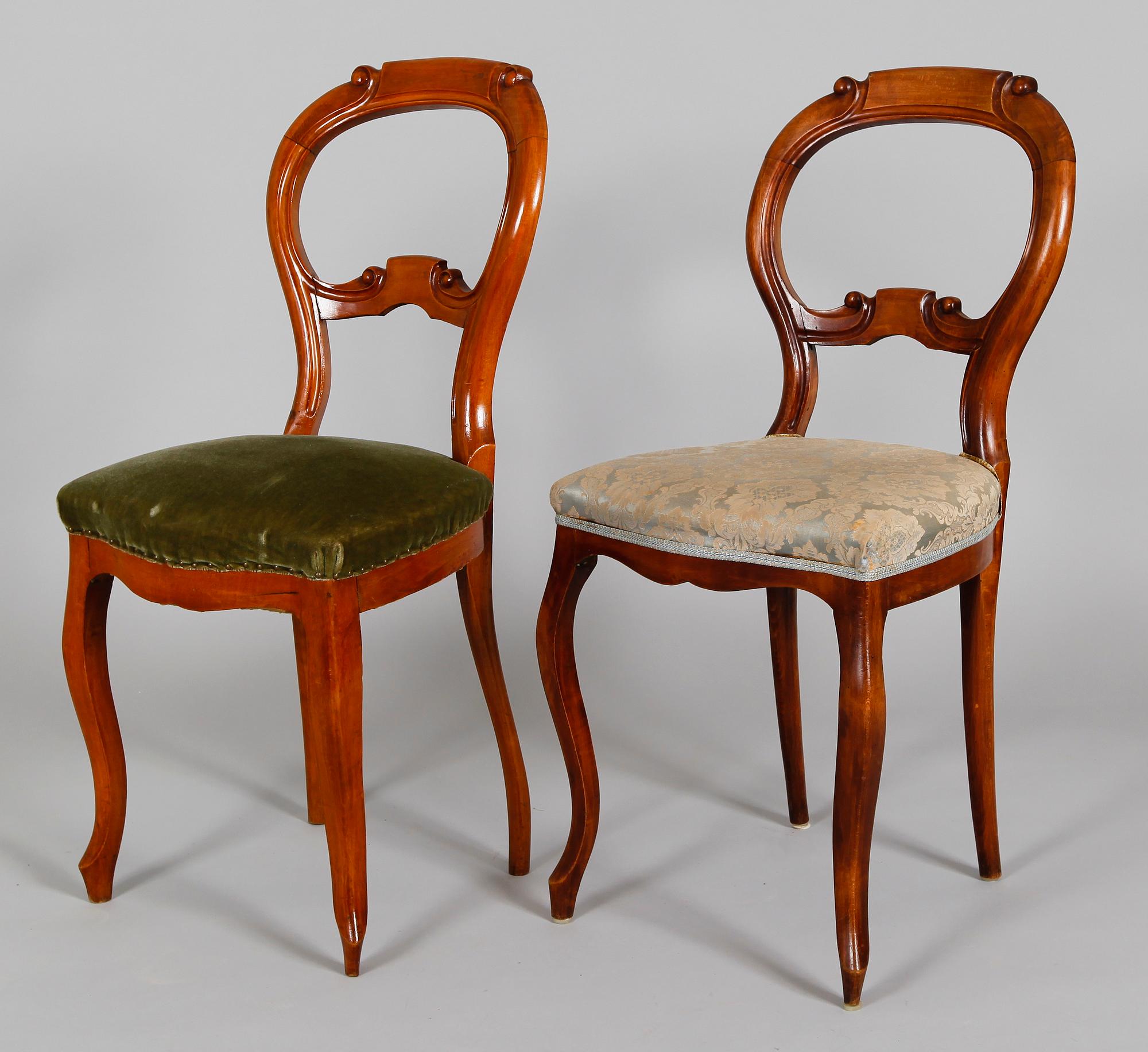 STOLAR, 6 st (4+2), nyrokoko, sent 1800-tal.