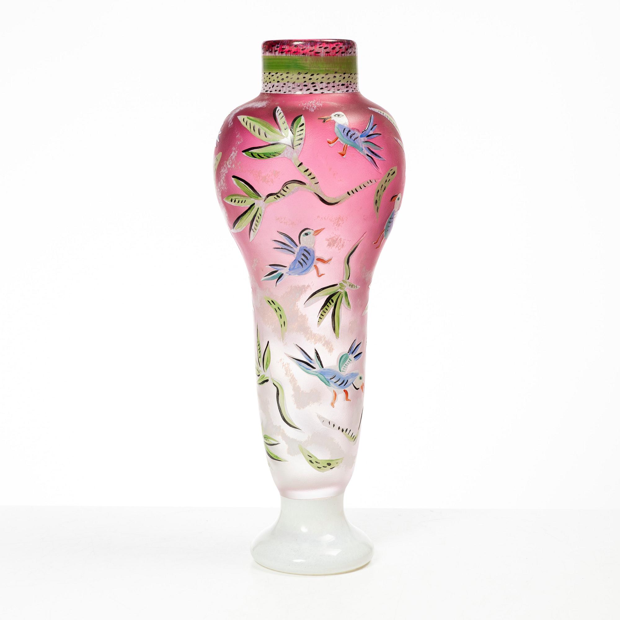 Ulrica Hydman-Vallien, vas, juvelglas, Kosta Boda.