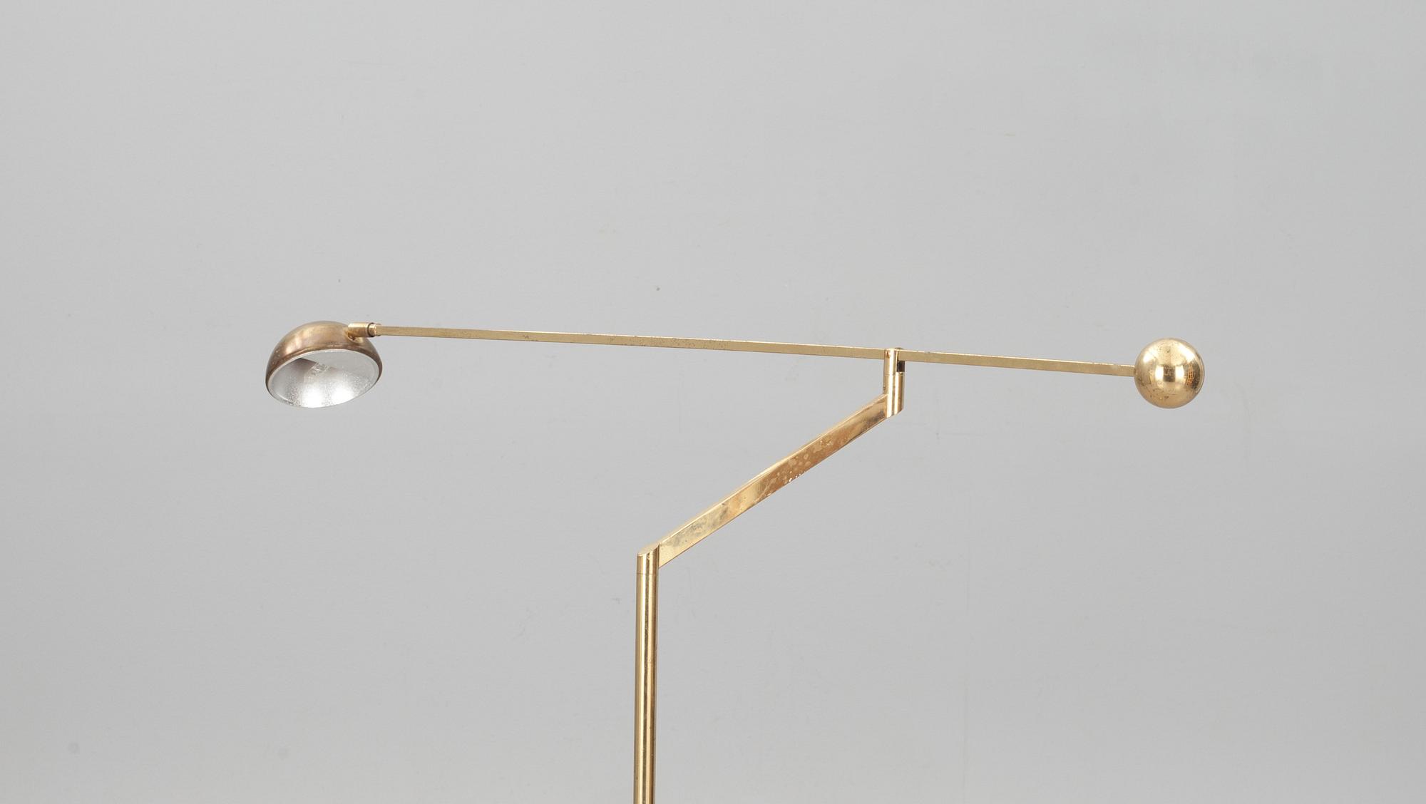 GOLVLAMPA, 1900-talets andra hälft.