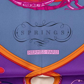 Hermès, scarf, "Springs".