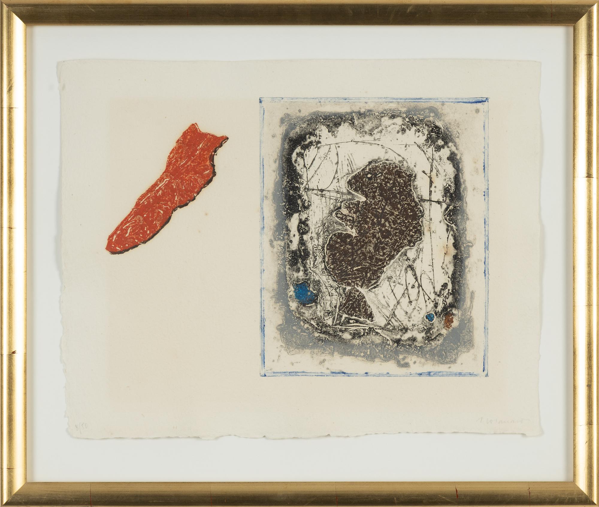 James Coignard, etching, signed and numbered 8/50.