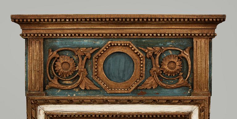 SPEGEL, sengustaviansk, Eric Wahlberg, Stockholm, 1706-1811.