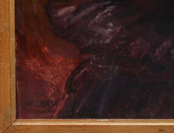 TADEUSZ KAMASA, olja på duk, signerad.