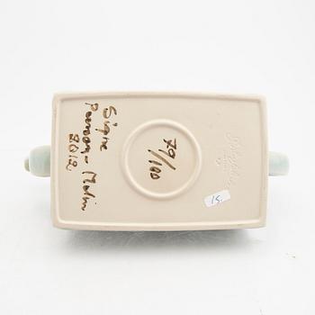 Signe Persson-Melin, a glazed ceramic teapot, signed by hand, dated 2012 and numbered 79/100.