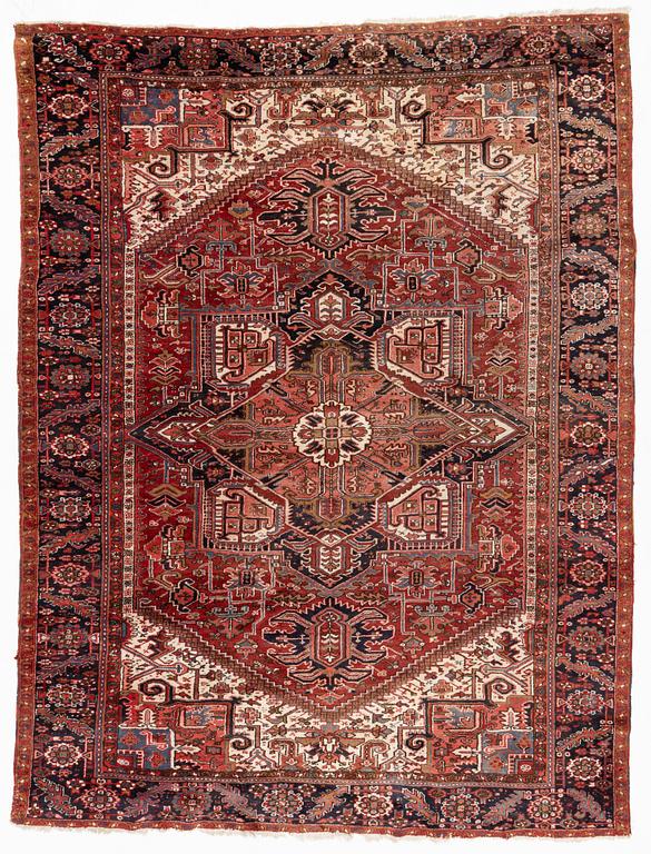 A carpet, circa 395 x 295 cm.